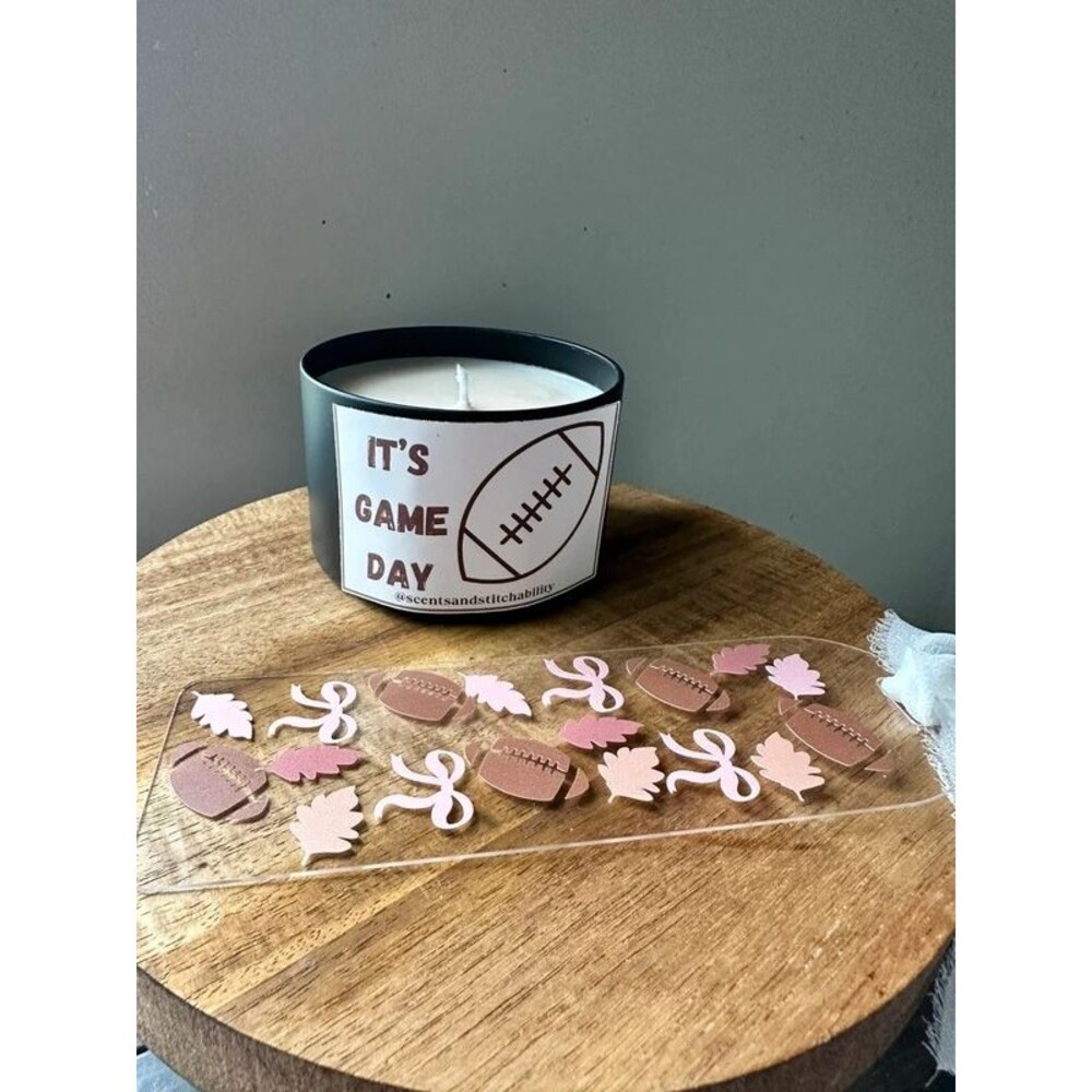 Game Day Candle and Bookmark